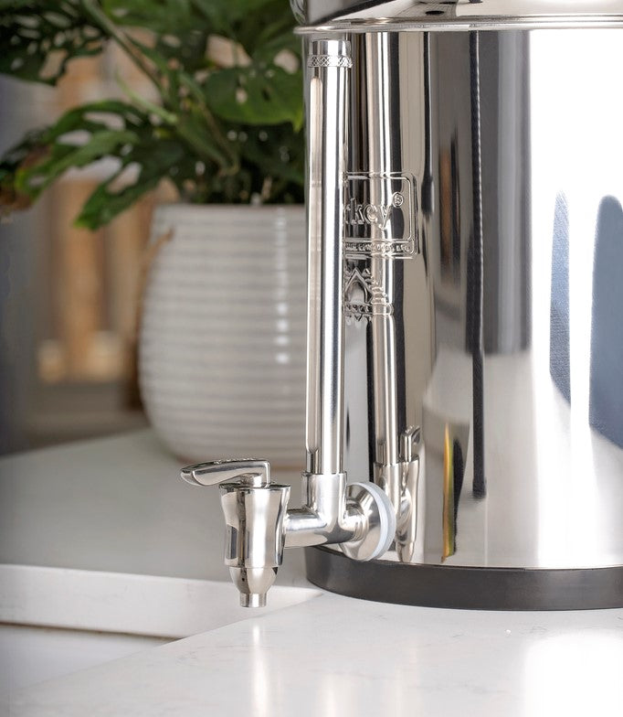 Robinet avec contrôle de niveau en inox Berkey