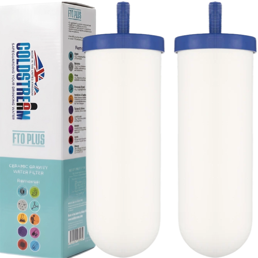 Coldstream FTO+ Filter für Schwerkraftsysteme
